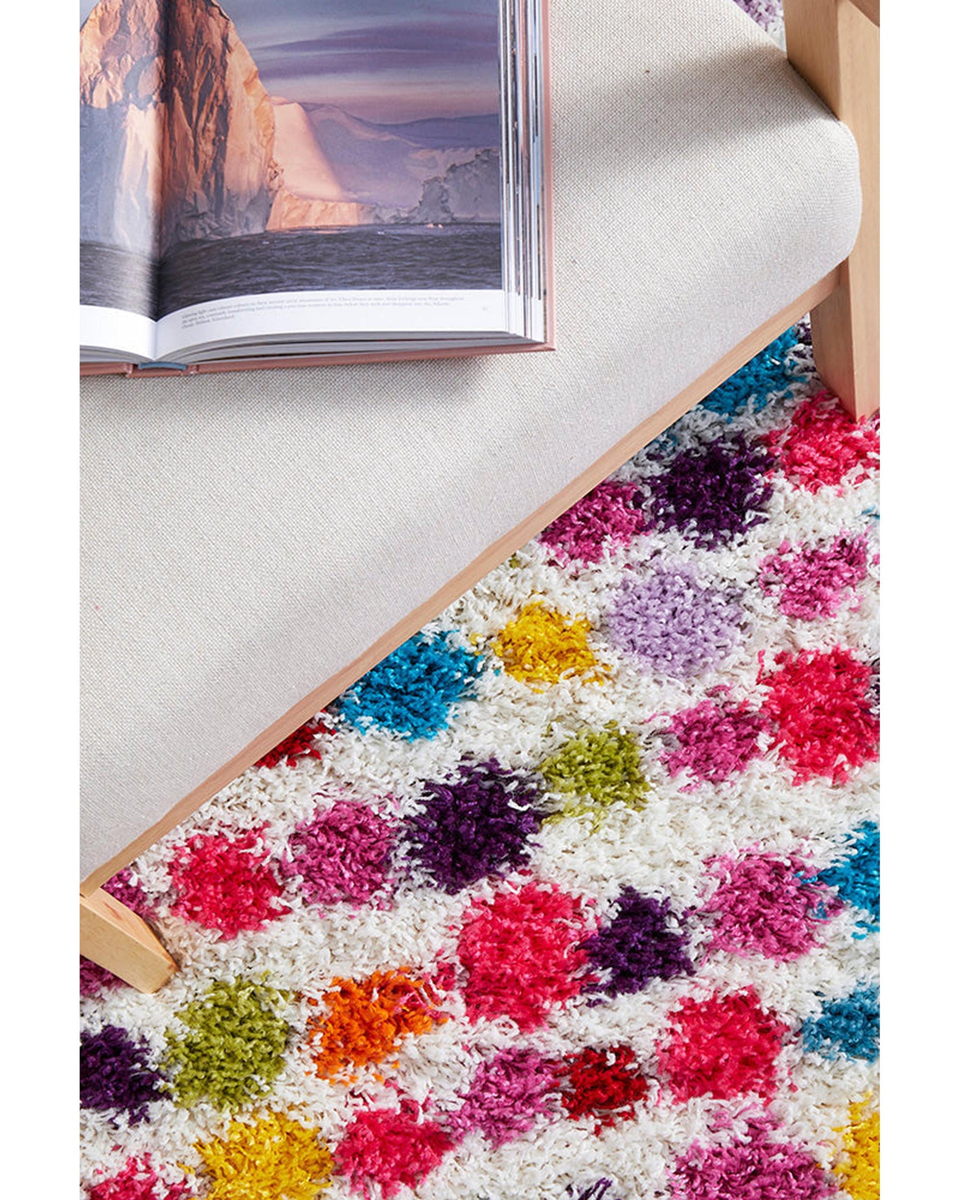 Vegas Dot Multi Rug RUG CULTURE