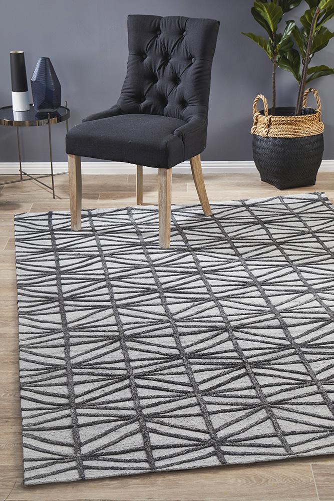 Visions Winter Pewter Prestige Modern Rug Rug Culture