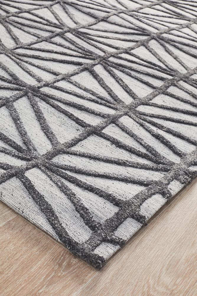 Visions Winter Pewter Prestige Modern Rug Rug Culture