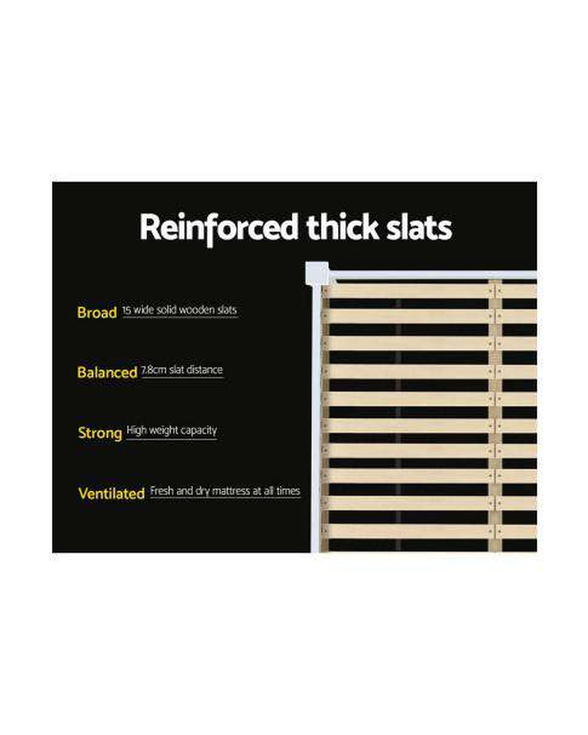 Queen Size Wooden Bed Frame Kids Adults Timber Artiss