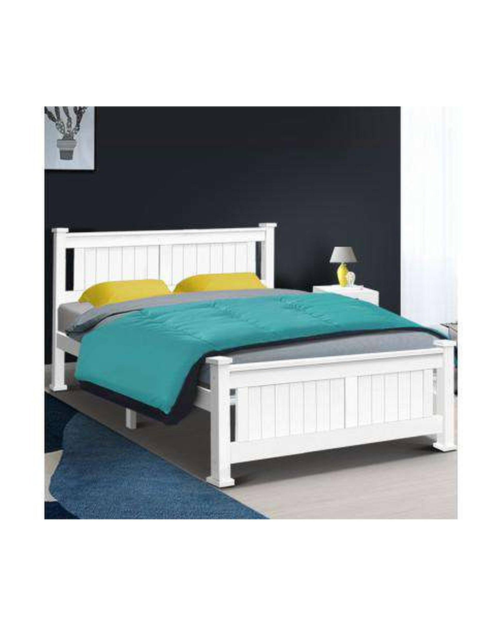 Queen Size Wooden Bed Frame Kids Adults Timber Artiss