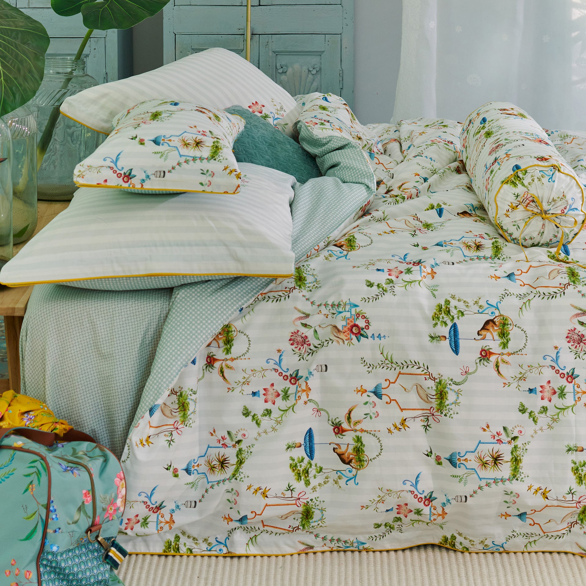 Pip Studio Singerie White Cotton Quilt Cover Set Pip Studio