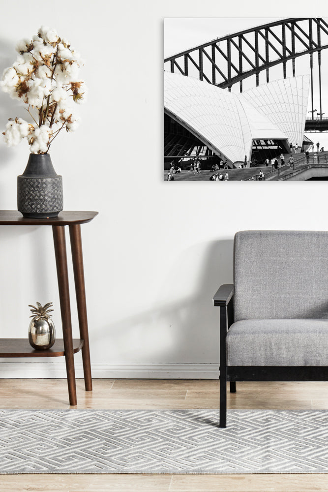 York Alice Silver Runner Rug RUG CULTURE