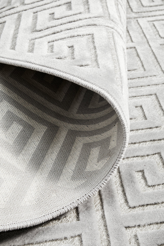 York Alice Silver Rug RUG CULTURE