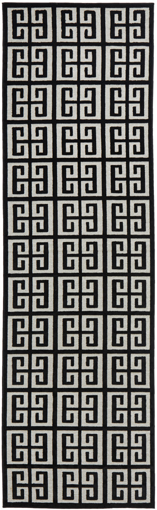 York Brenda Black & Gold Rug RUG CULTURE