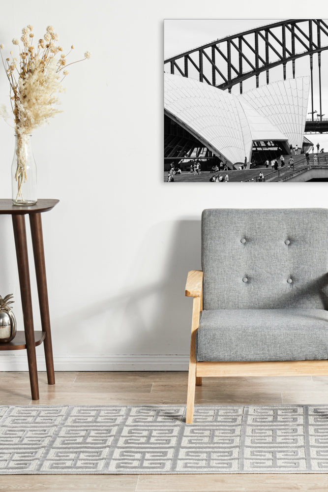 York Brenda Silver Runner Rug RUG CULTURE