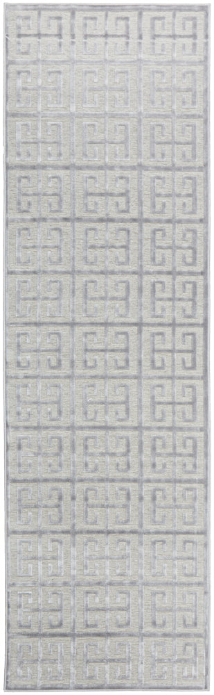 York Brenda Silver Runner Rug RUG CULTURE