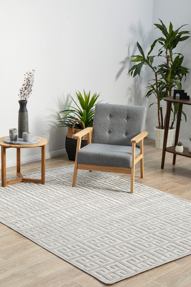 York Brenda Silver Rug RUG CULTURE