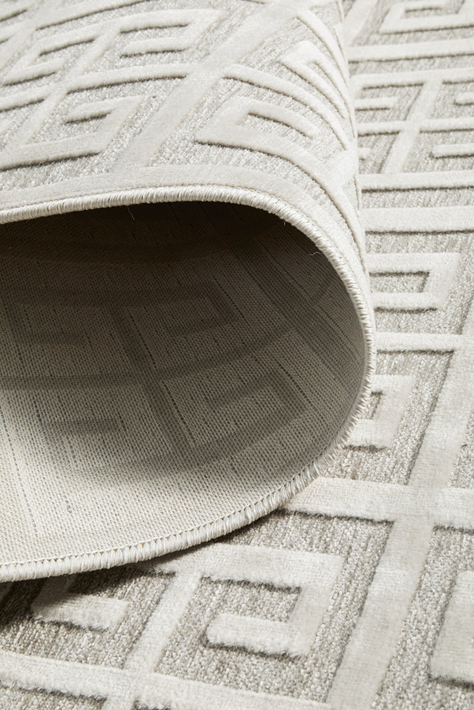 York Brenda Natural White Rug RUG CULTURE