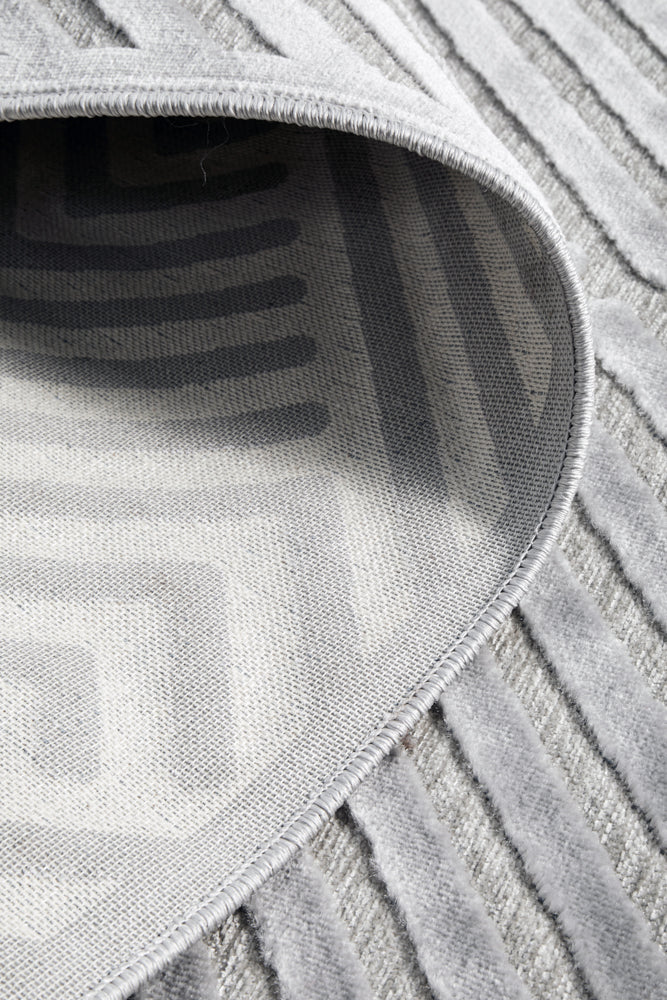 York Cindy Silver Rug RUG CULTURE