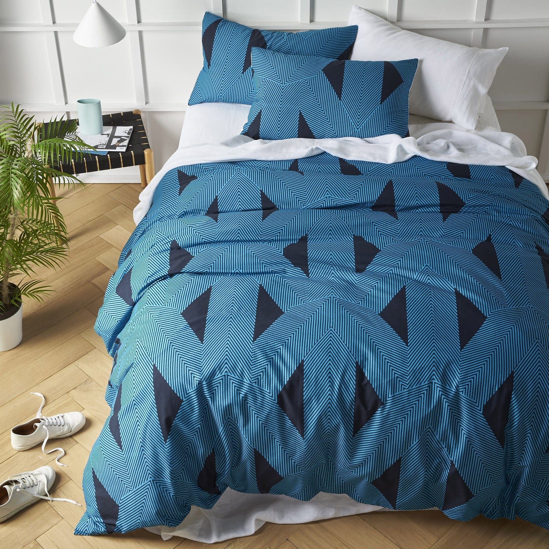 Accessorize Quilt Cover Accessorize ASTER 180TC Cotton Digital Printed Quilt Cover Set