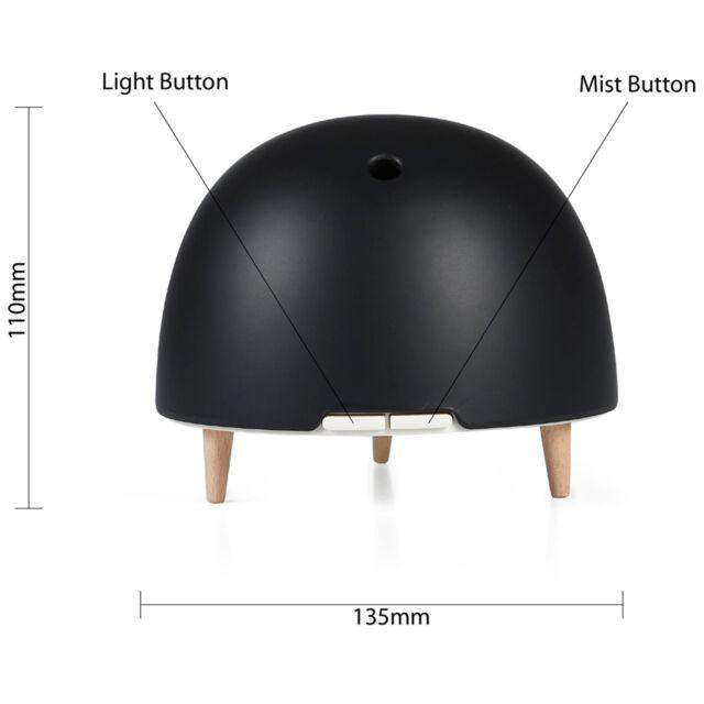 Accessorize Diffuser Accessorize Bibo Black Ultrasonic Diffuser 180ml