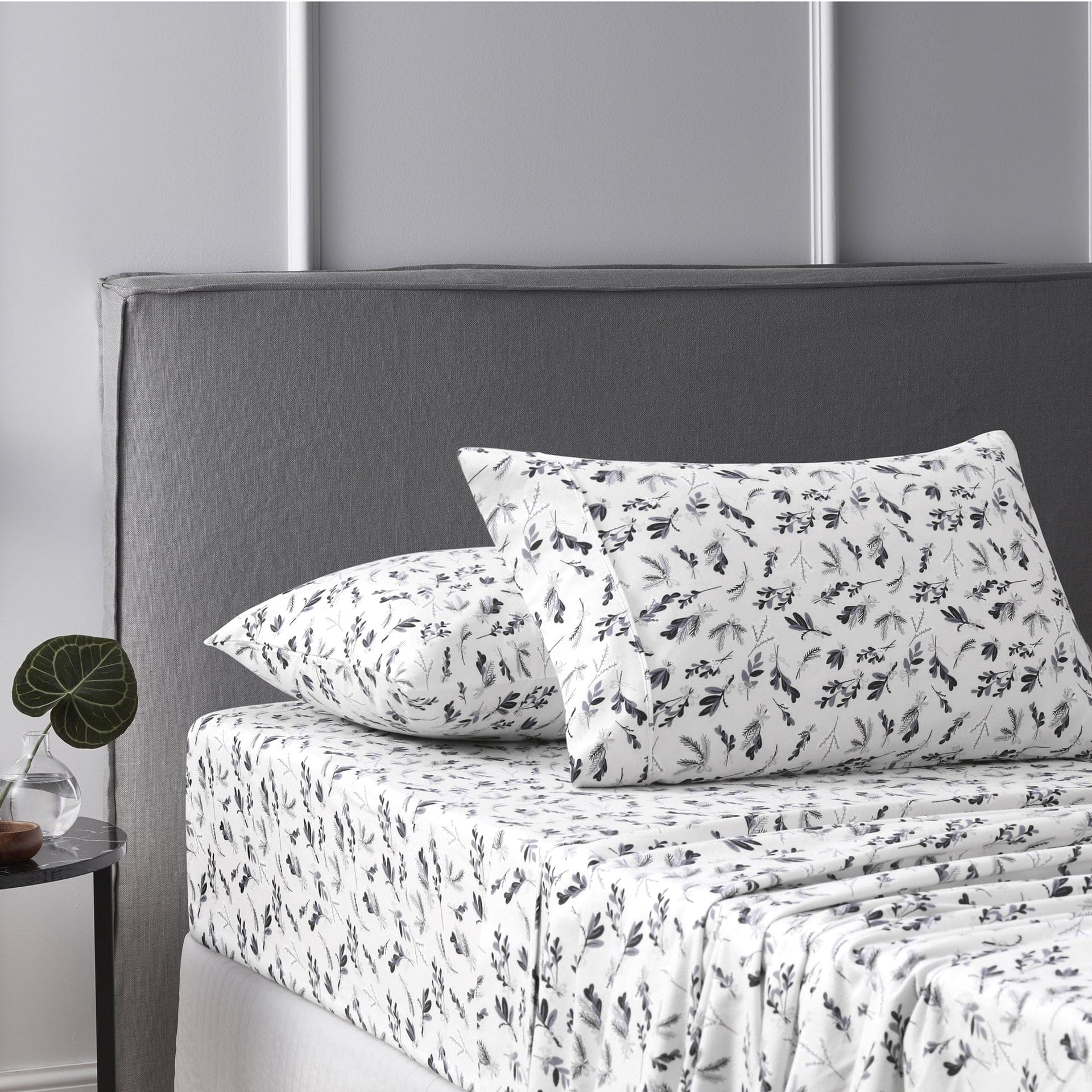 Accessorize Bed Sheets Accessorize Botanical Cotton Flannelette Sheet Set