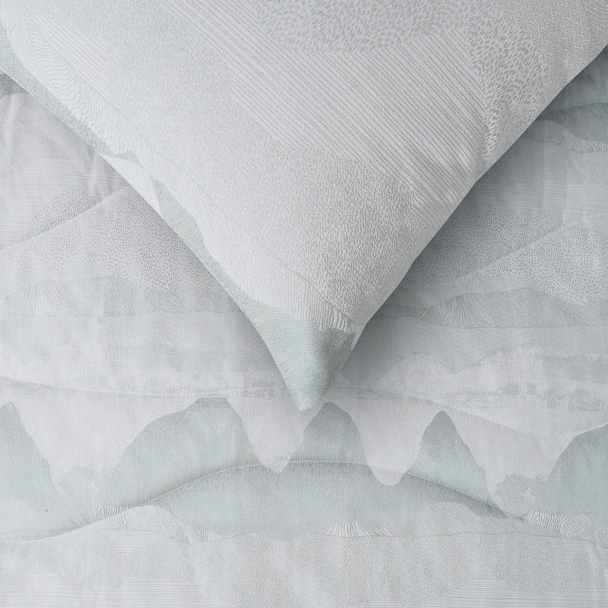 Accessorize Comforter Accessorize Bulla Mint 3 Piece Jacquard Comforter Set