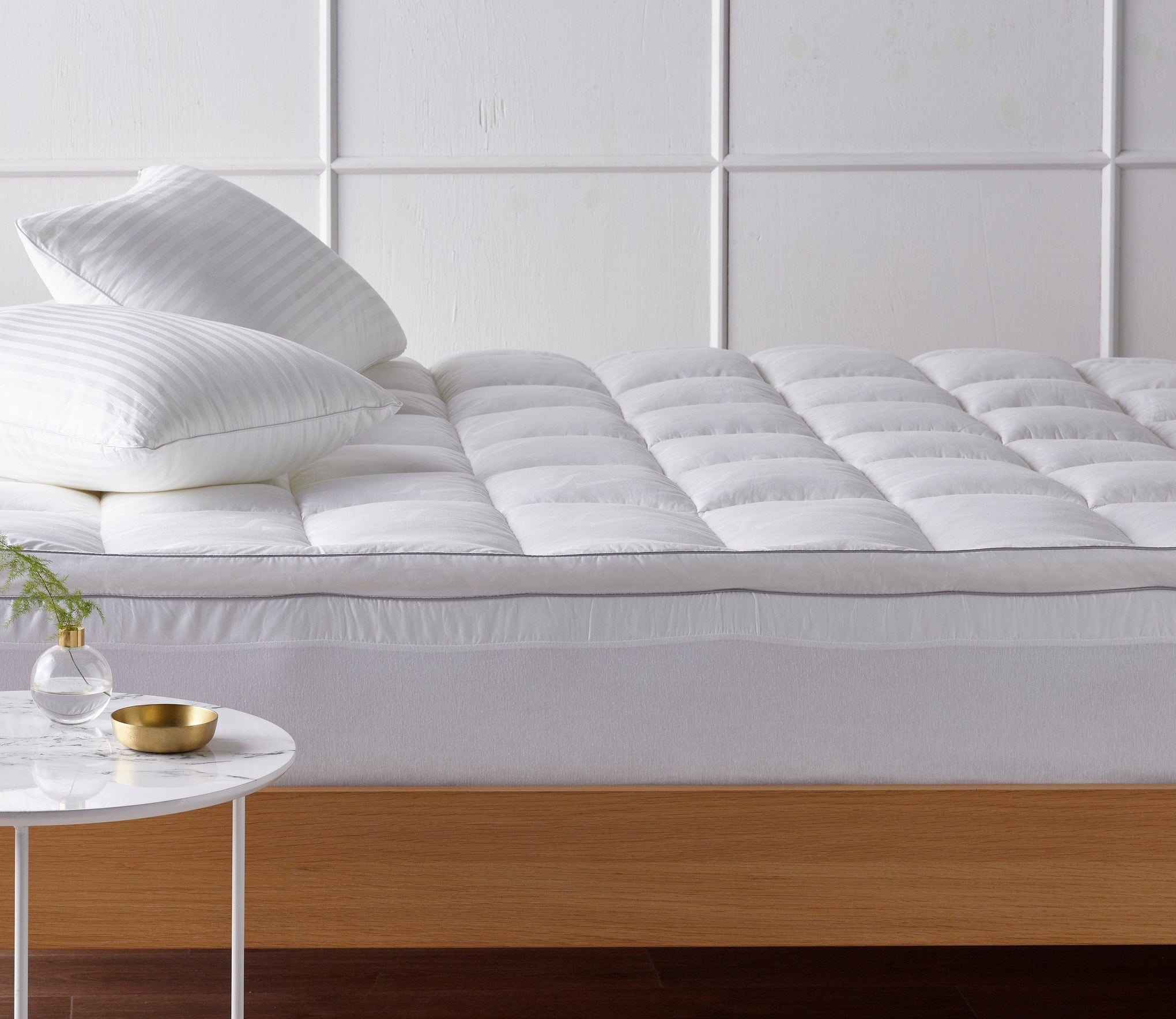 Accessorize Mattress Topper Accessorize Cluster 800GSM Fibre Mattress Topper