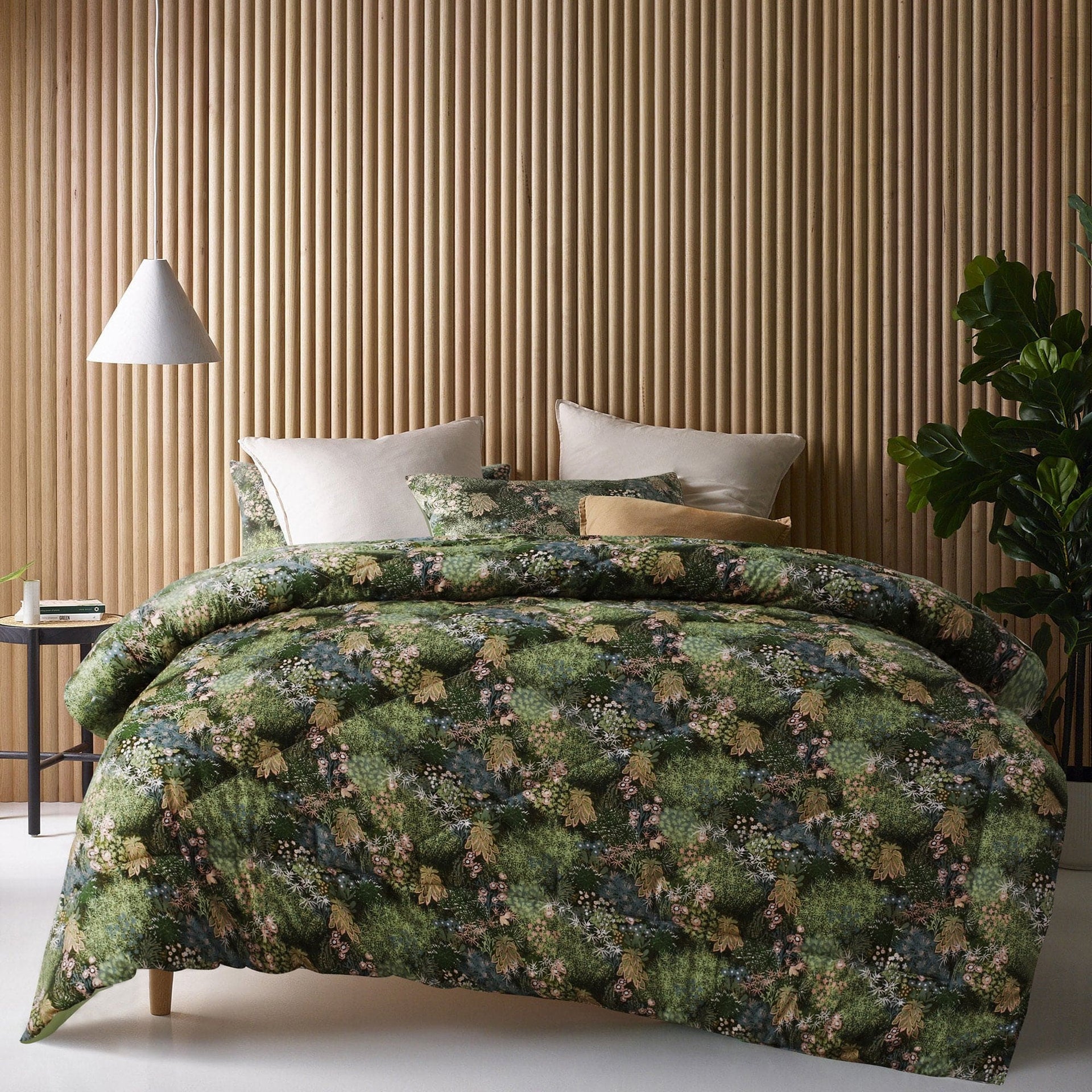 Accessorize Comforter Accessorize Emerald Hill 180TC Cotton Digital Printed 3pc Comforter Sets