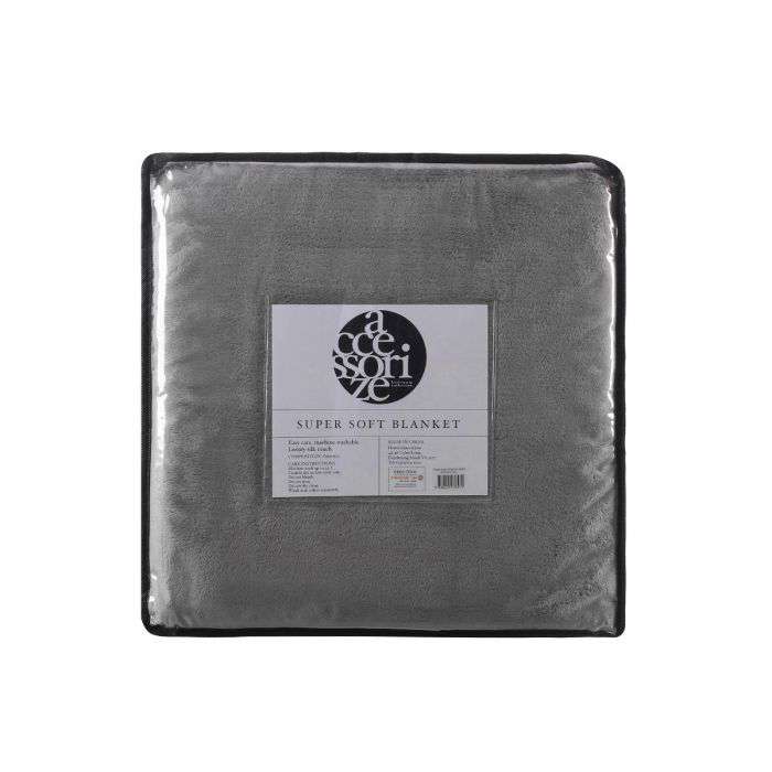 Accessorize Blanket Accessorize Grey Blankets
