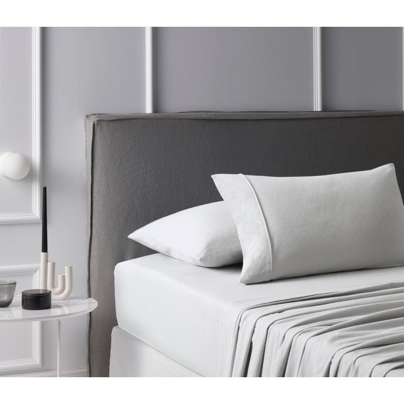 Accessorize Bed Sheets Accessorize Grey Cotton Flannelette Sheet Set