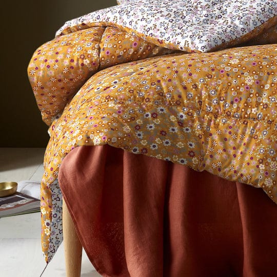 Accessorize Comforter ACCESSORIZE Lisa 3 Piece Comforter Set Range Ochre