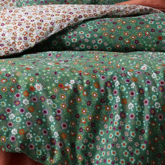 Accessorize Quilt Cover Accessorize Lisa Quilt Cover Set Range Green
