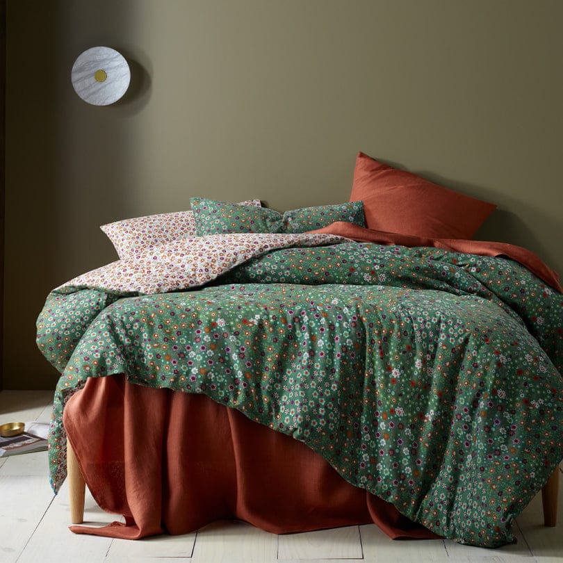 Accessorize Quilt Cover Accessorize Lisa Quilt Cover Set Range Green