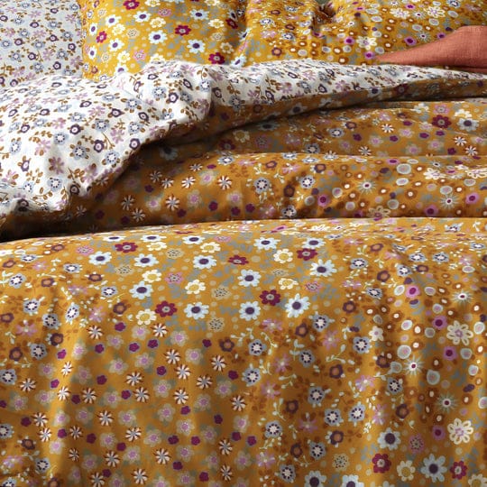 Accessorize Quilt Cover Accessorize Lisa Quilt Cover Set Range Ochre