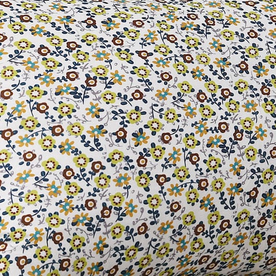 Accessorize Bed Sheets Accessorize Lisa Washed Cotton Fitted Combo Set Teal