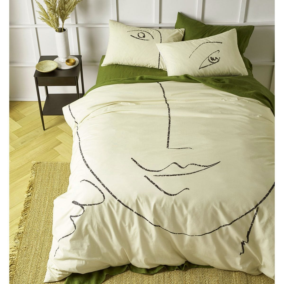 Accessorize Quilt Cover Accessorize Matisse 180TC Cotton Digital Printed Quilt Cover Set