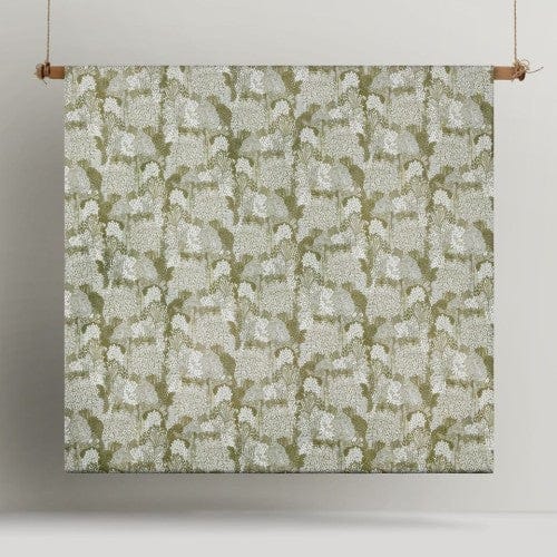 Accessorize Quilt Cover Accessorize Otway Moss Green 180TC Cotton Digital Printed Quilt Cover Set