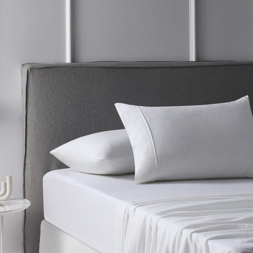Accessorize Bed Sheets Accessorize White Cotton Flannelette Sheet Set