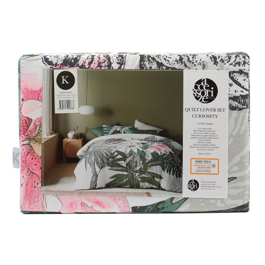 Accessorize Curiosity Quilt Cover Set Range Multi Accessorize
