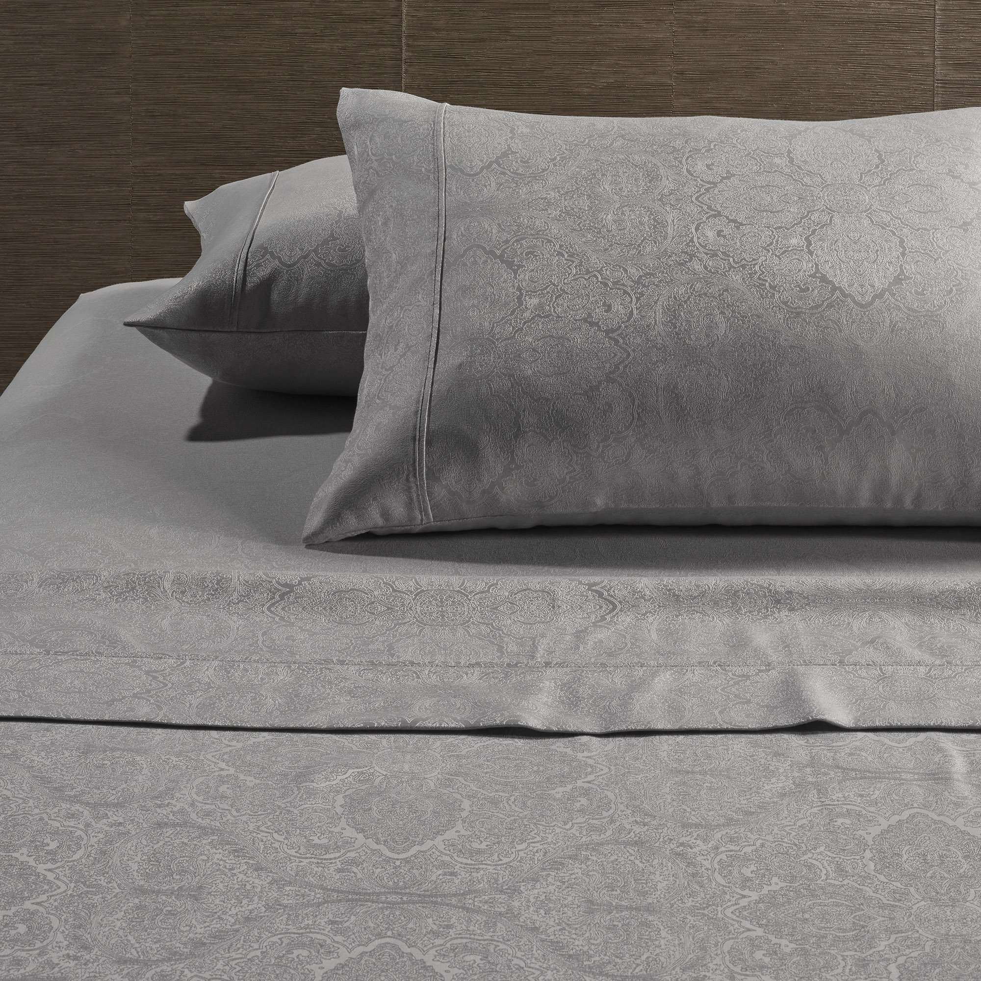 Accessorize Bed Sheets Grey Hotel Sheet Set
