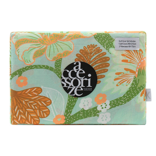 Accessorize Kienze Quilt Cover Set Range Multi Accessorize