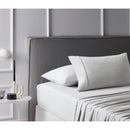 Accessorize Grey Cotton Flannelette Sheet Set Accessorize