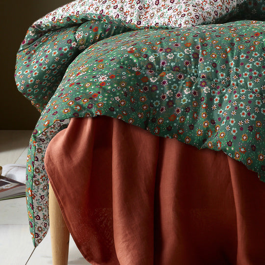 ACCESSORIZE Lisa 3 Piece Comforter Set Range Green Accessorize