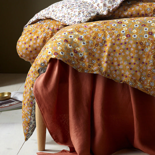 Accessorize Lisa Quilt Cover Set Range Ochre Accessorize