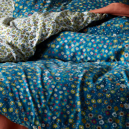 Accessorize Lisa Quilt Cover Set Range Teal Accessorize