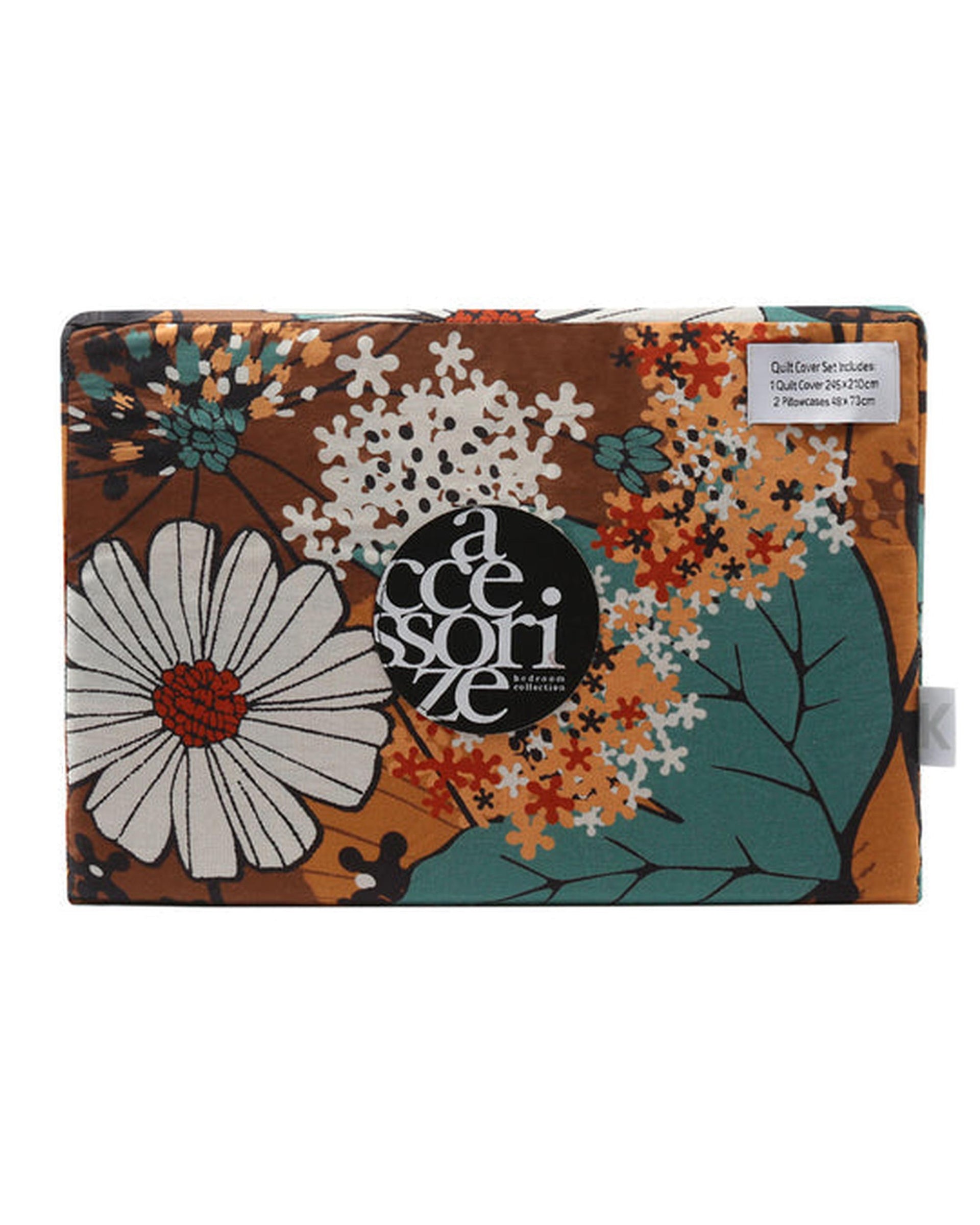 Accessorize Markle Quilt Cover Set Range Multi Accessorize