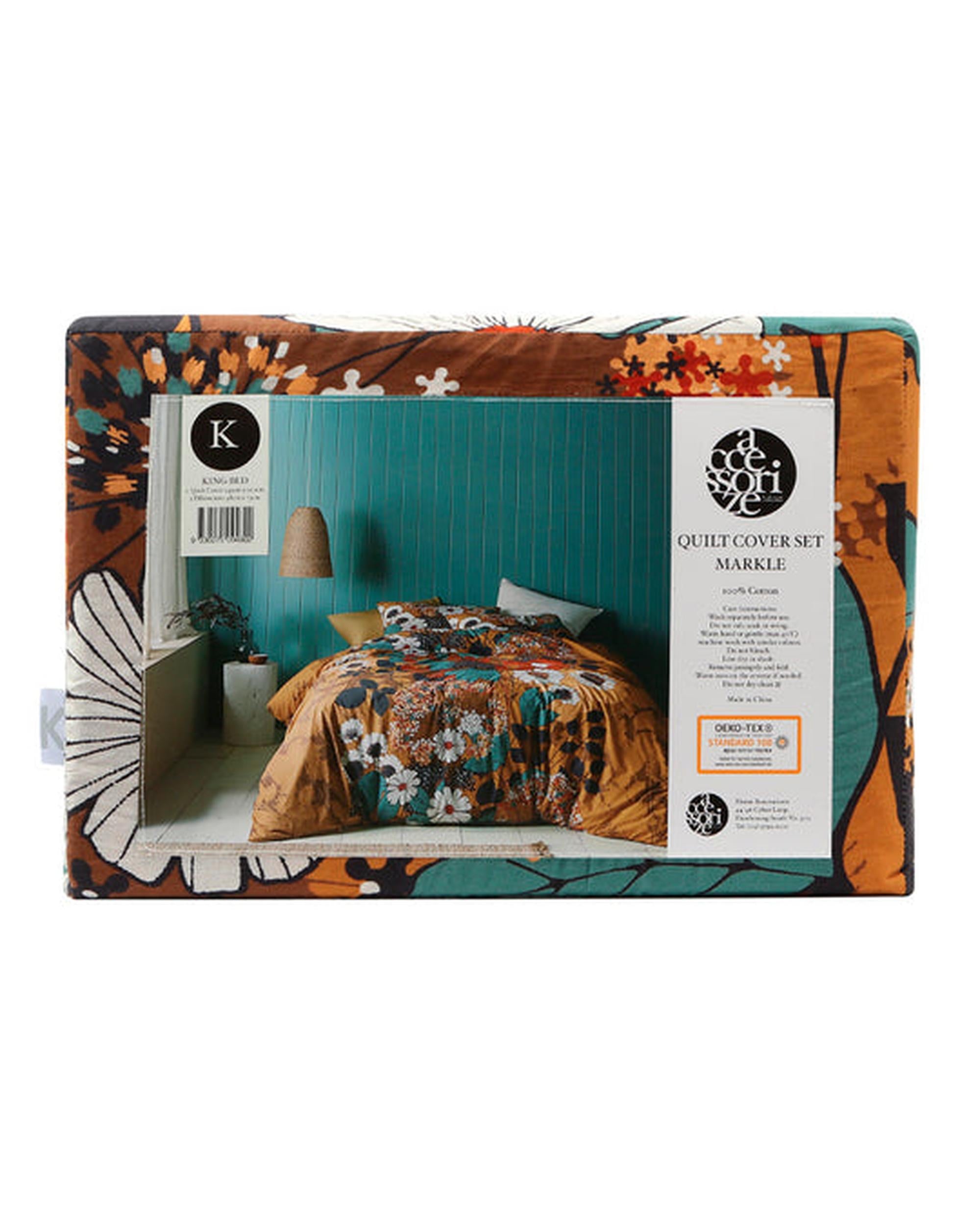 Accessorize Markle Quilt Cover Set Range Multi Accessorize