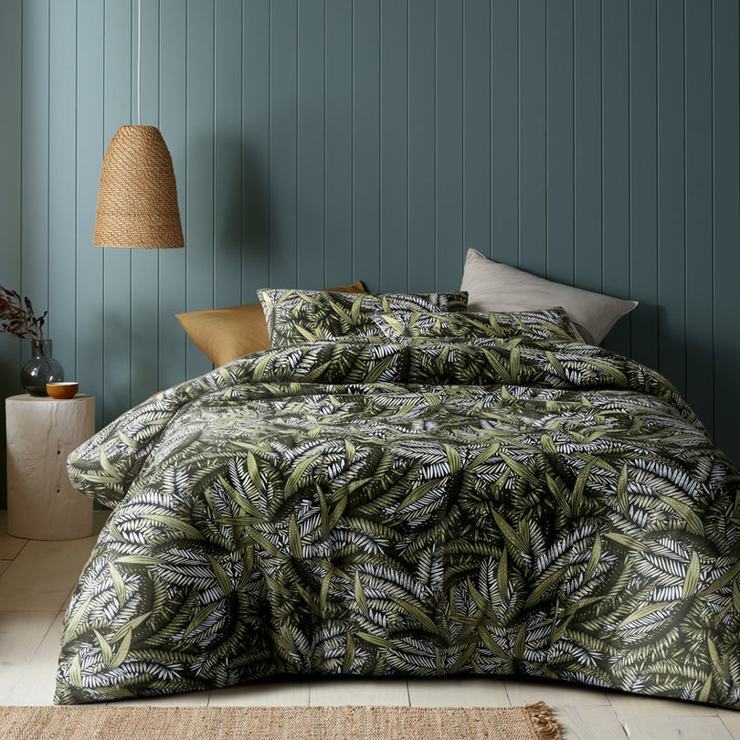 Accessorize Styx Quilt Cover Set Range Green Accessorize