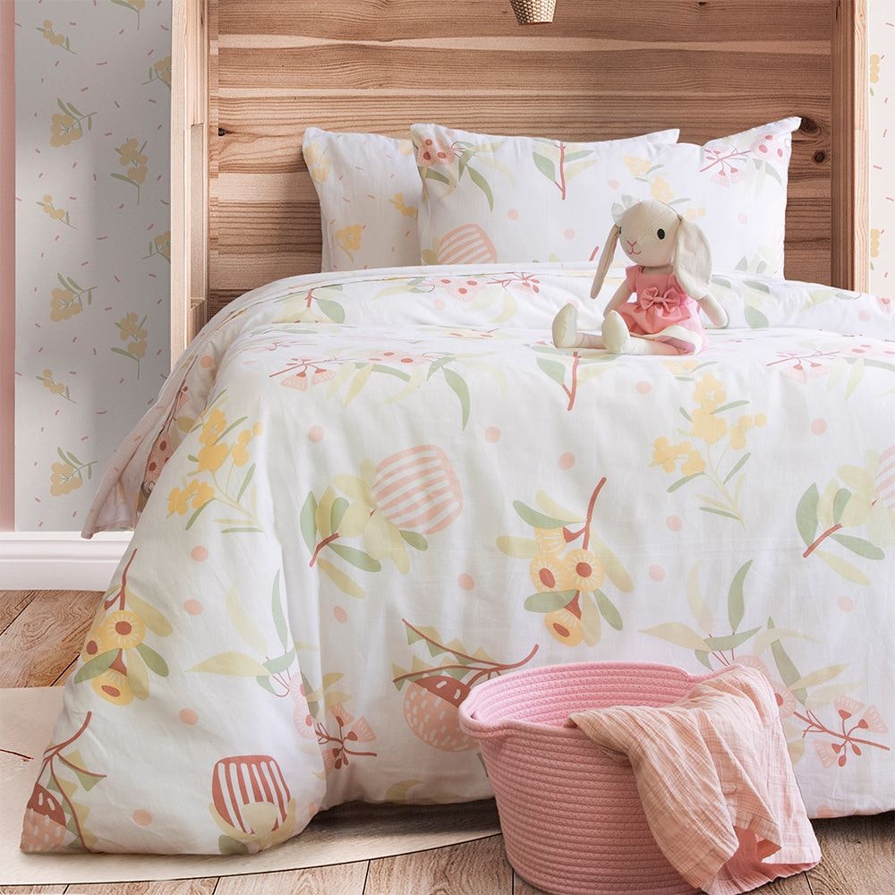 Jelly Bean Kids Alice Springs FLANNELETTE QUILT COVER SET Jelly Bean Kids
