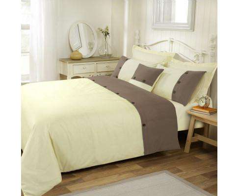 Beige & Cream Quilt Cover Set Big Bedding Australia