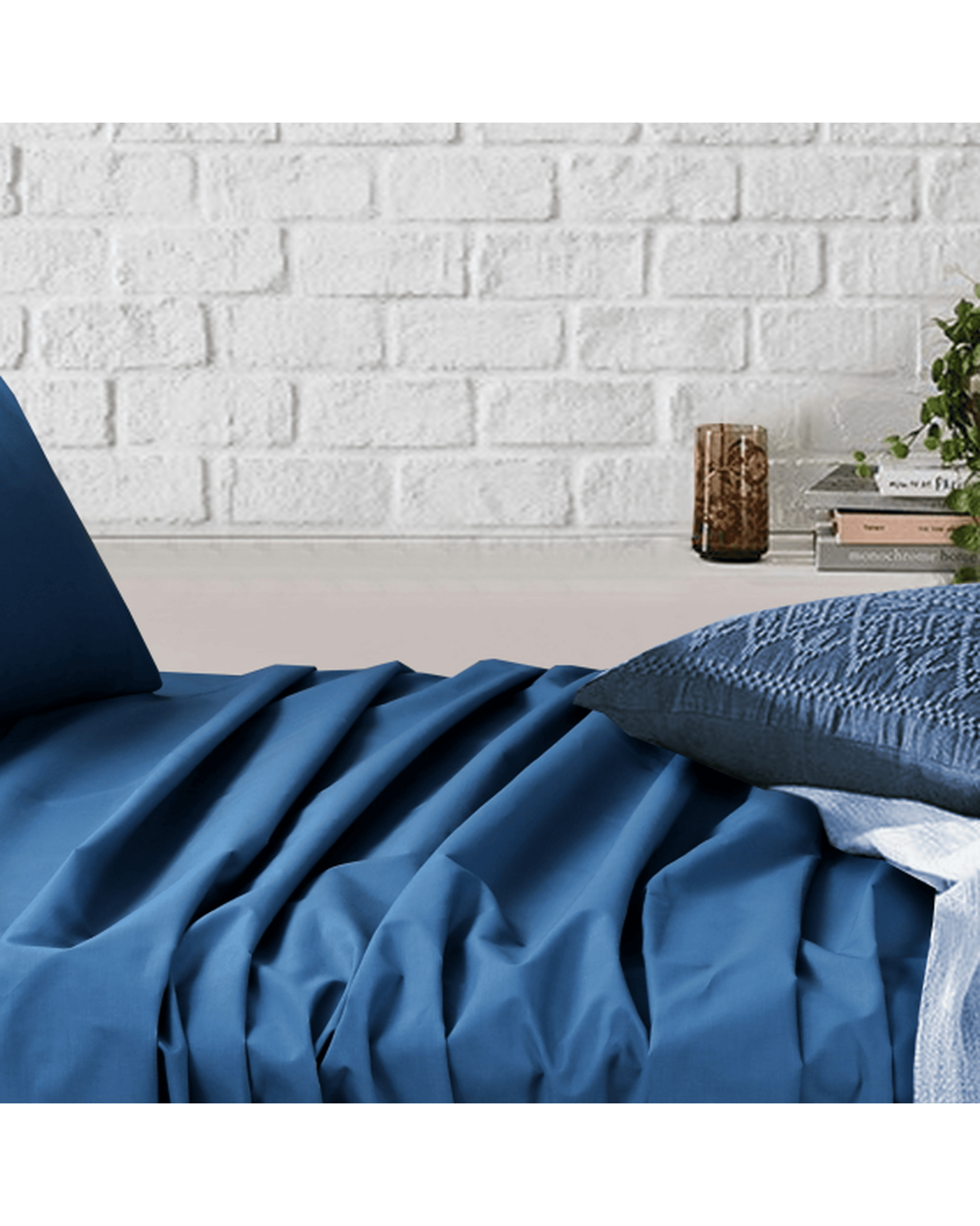 Amsons Bed Sheets Amsons Blue Bedsheets Set- Flat & Fitted Sheets With Pillowcases