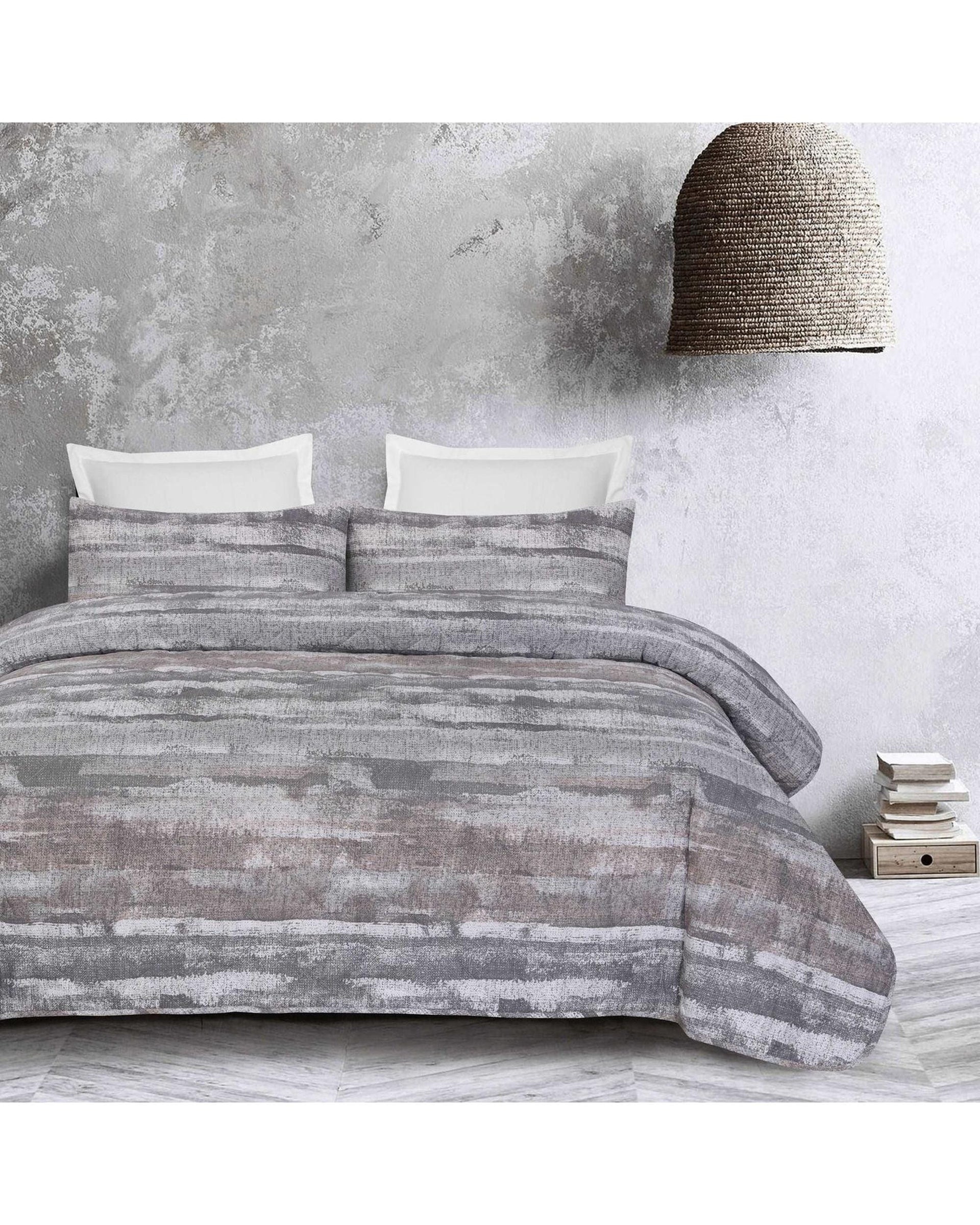 Amsons Comforter Amsons Pure Cotton Bedspread Set with extra Standard Pillowcases - Eden
