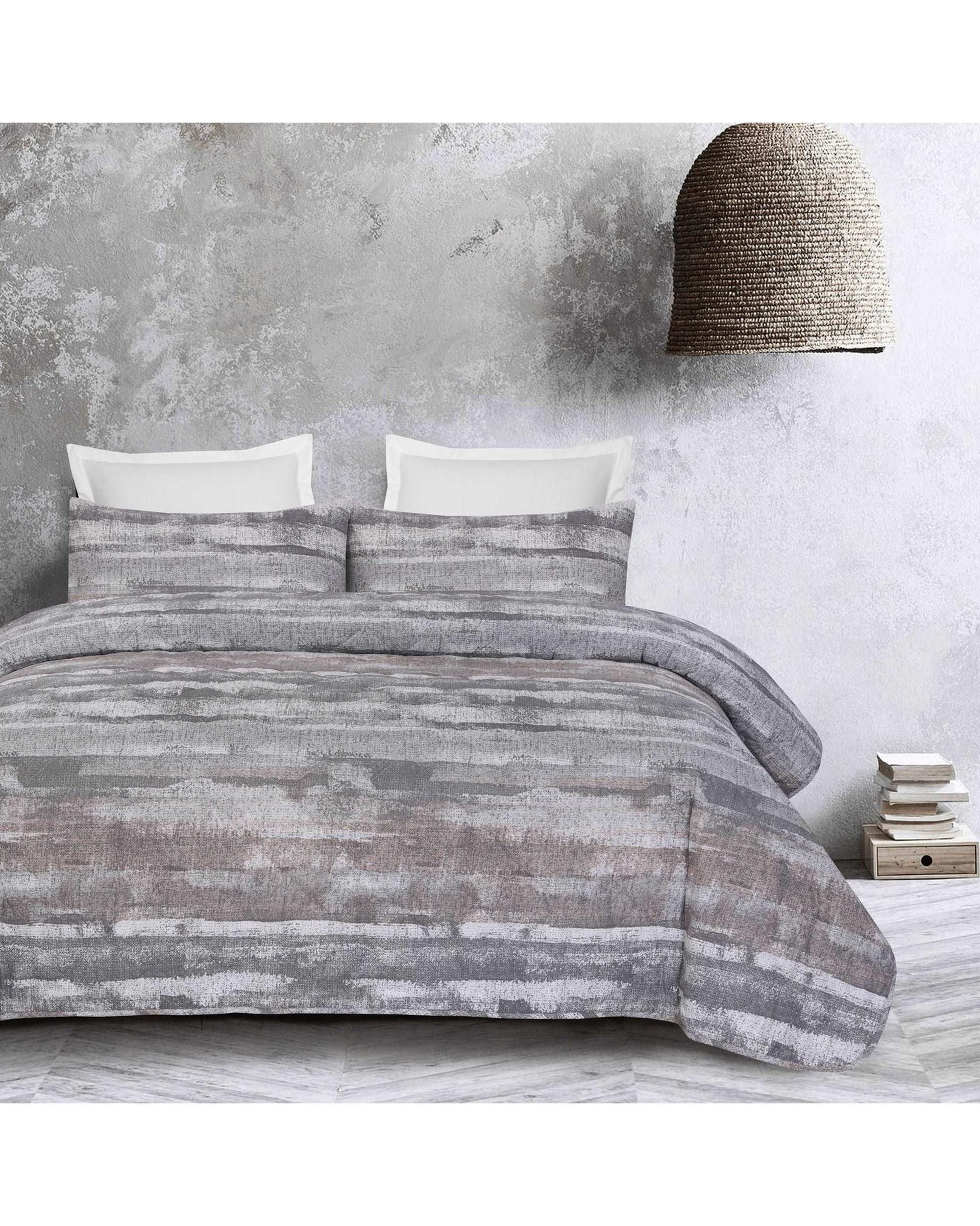 Amsons Comforter Amsons Pure Cotton Bedspread Set with extra Standard Pillowcases - Eden