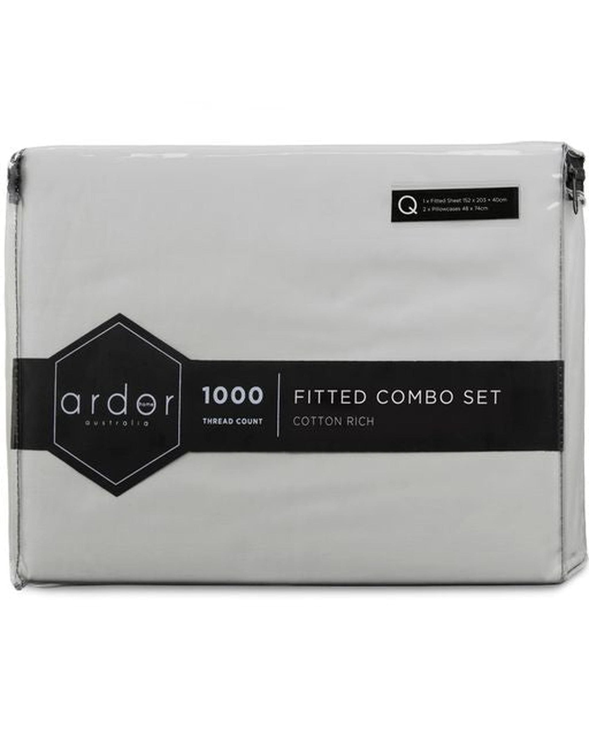 Ardor Bedding Bed Sheets ARDOR "1000TC" FTD COMBO SHEET SET - 5 Colours
