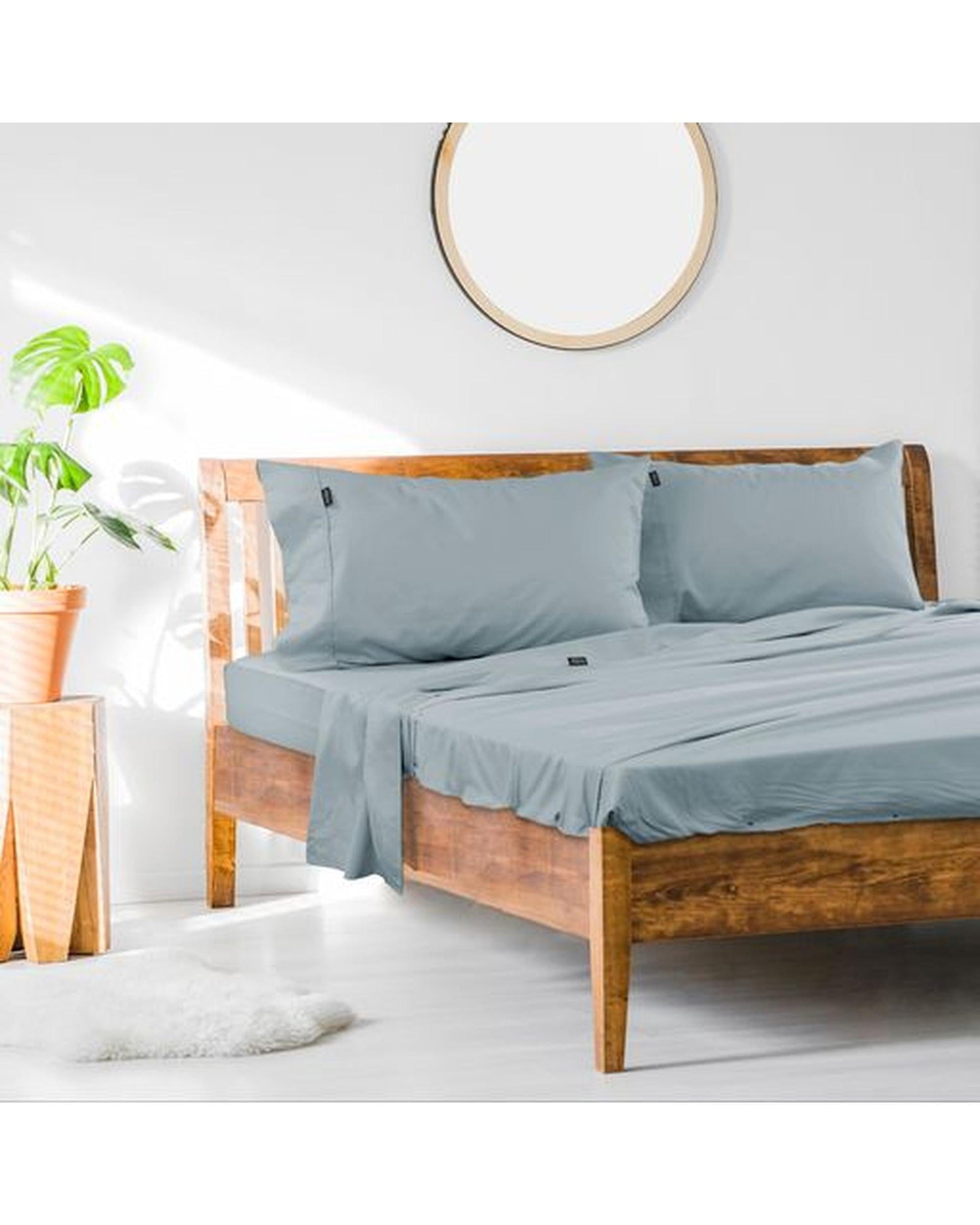 Ardor Bedding Bed Sheets Single / Blue Ardor 1000TC Cotton Rich Sheet Set - 6 Colours