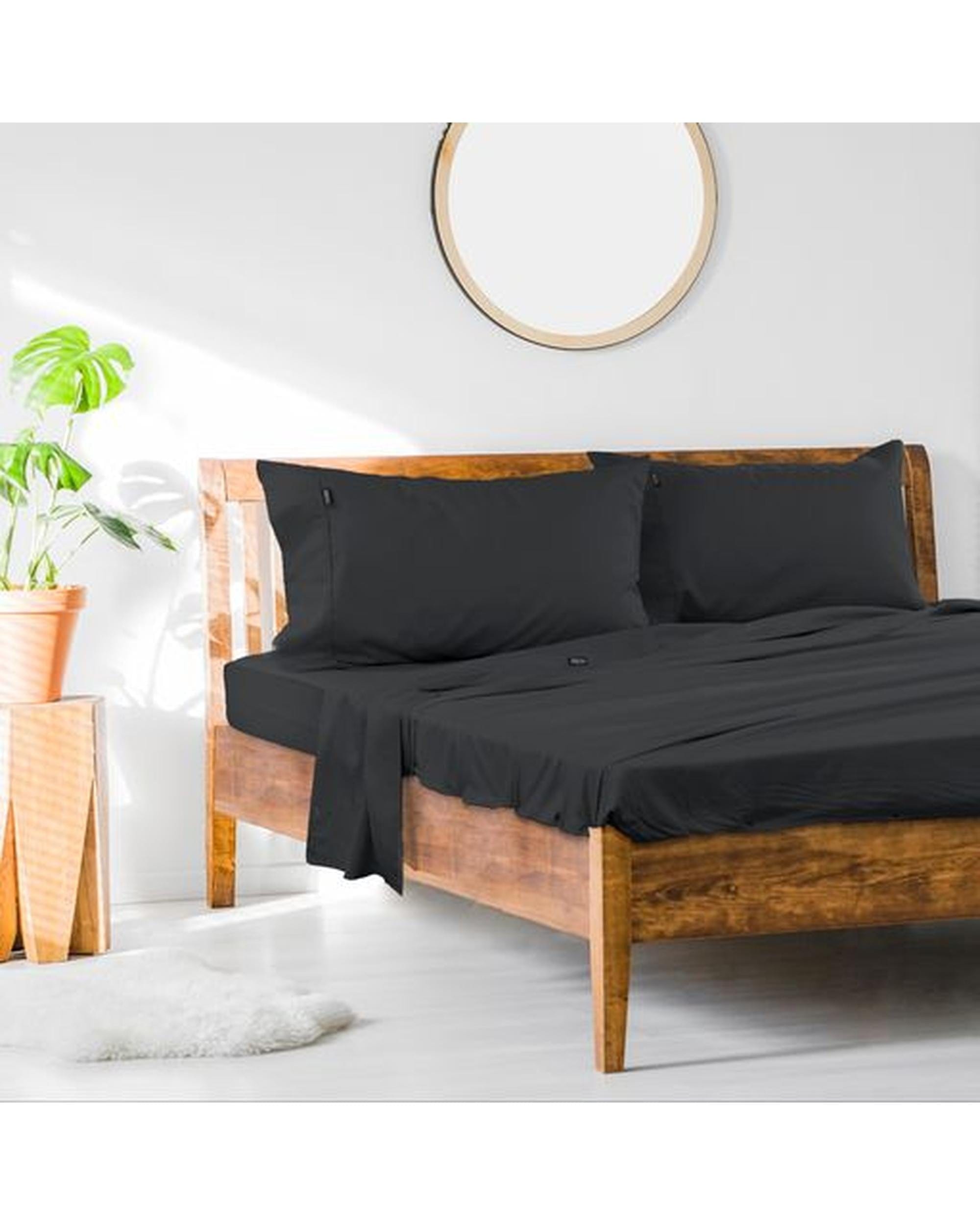 Ardor Bedding Bed Sheets Single / Slate Ardor 1000TC Cotton Rich Sheet Set - 6 Colours