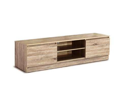 Artiss TV Unit 160CM TV Stand Entertainment Unit Lowline Storage Cabinet Wooden