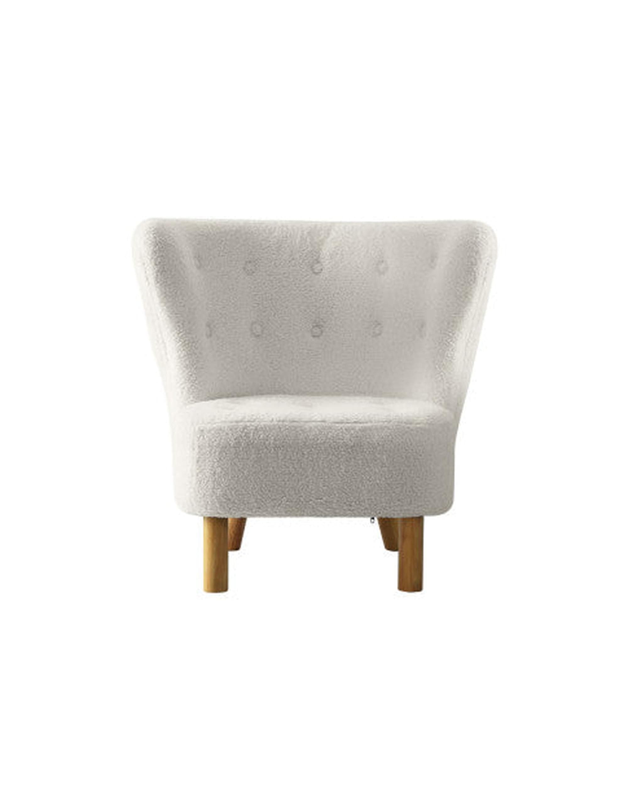 Artiss Accent Chair Armchair Lounge Accent Chair Armchairs Couch Chairs Sofa Bedroom White